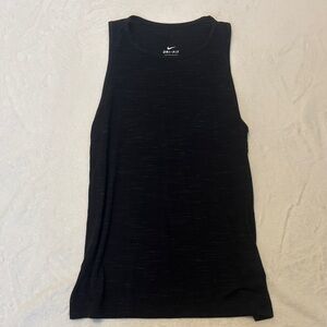 Nike Black Sleeveless Dri-Fit Top